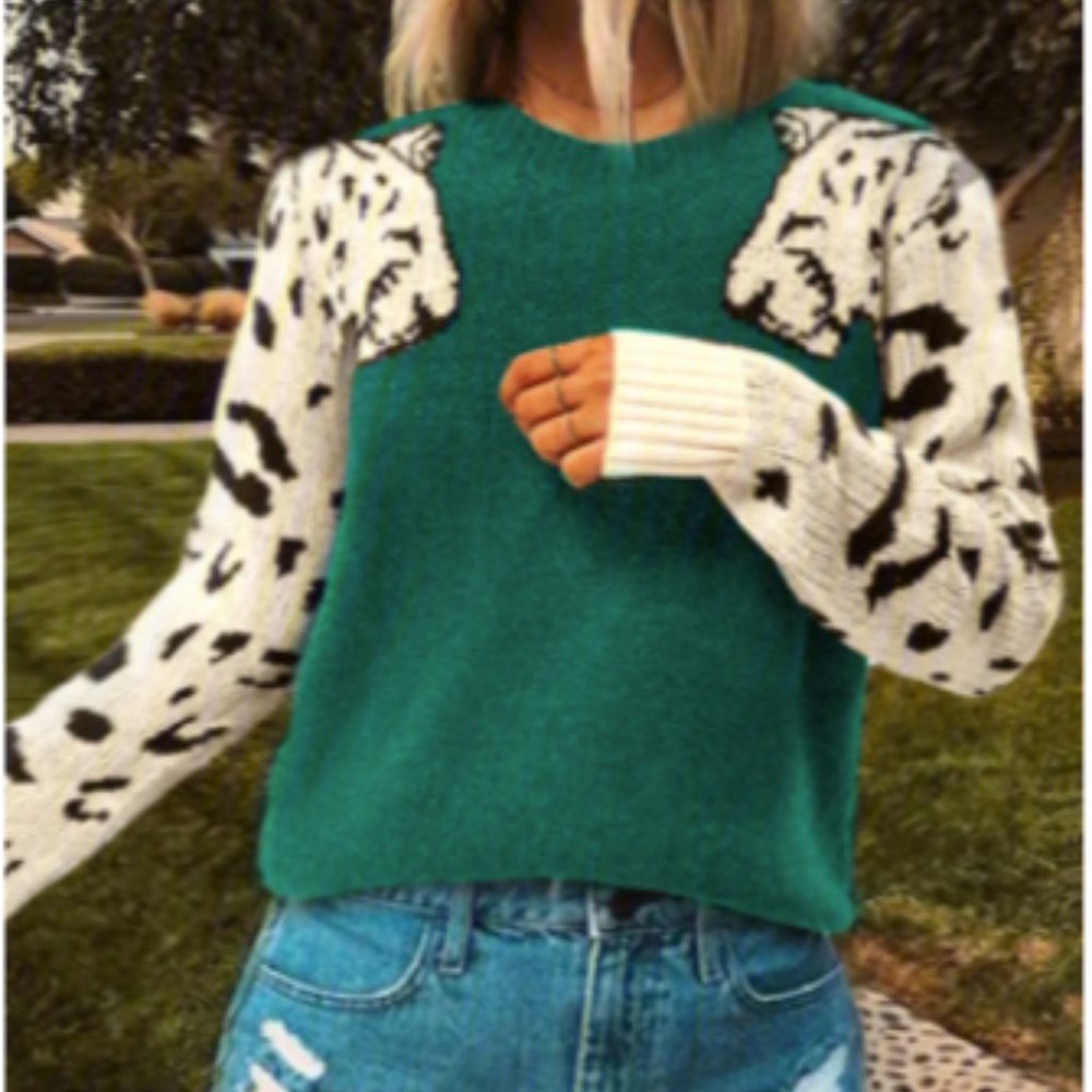 Cheetah Sweater